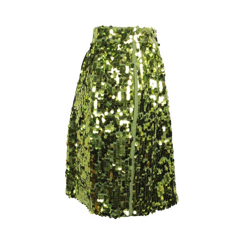 N°21 Glitter mini skirt - image 2