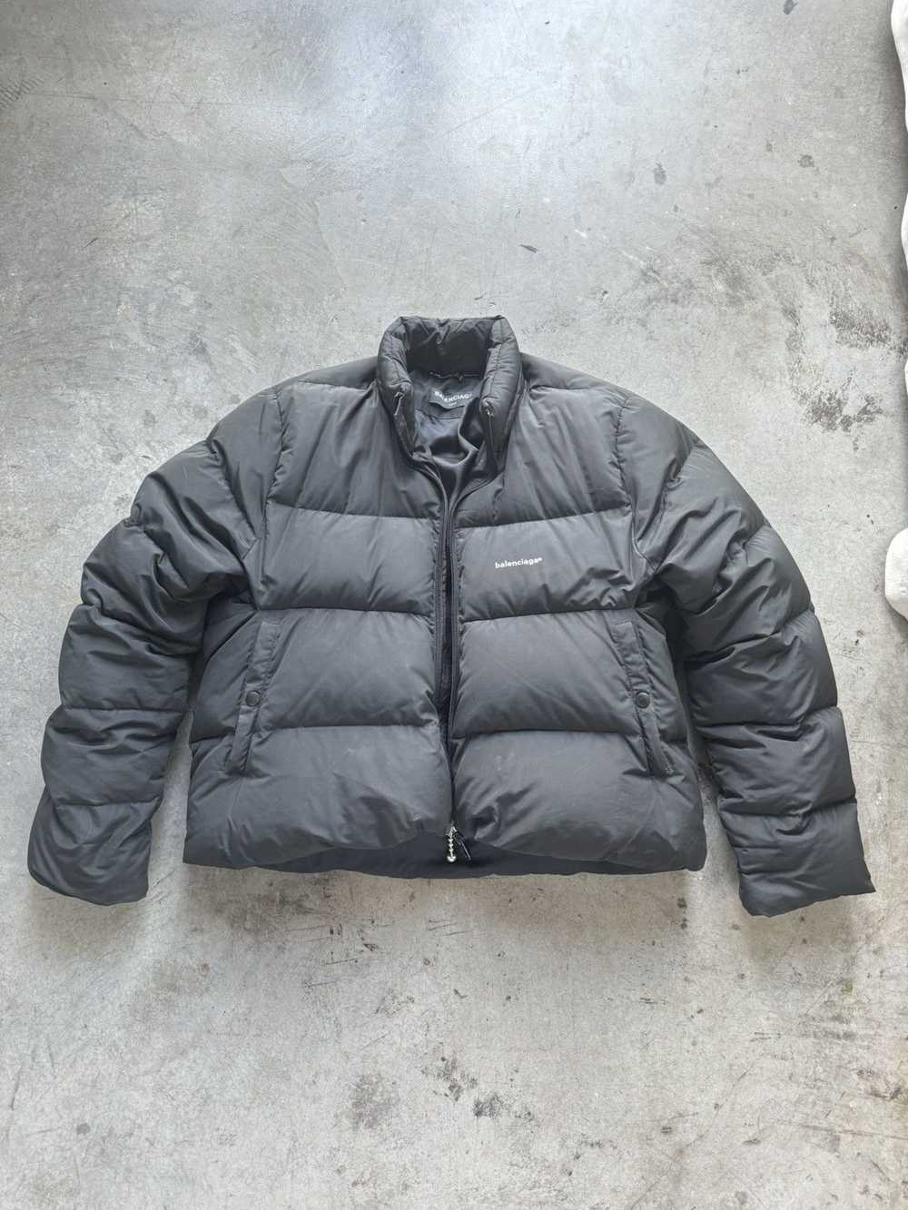 Balenciaga Balenciaga C-Shaped Puffer Coat - image 1