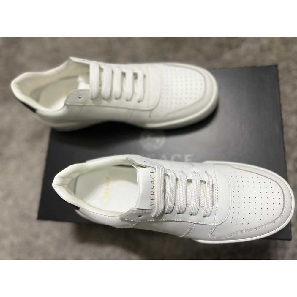 Versace Leather trainers - image 2