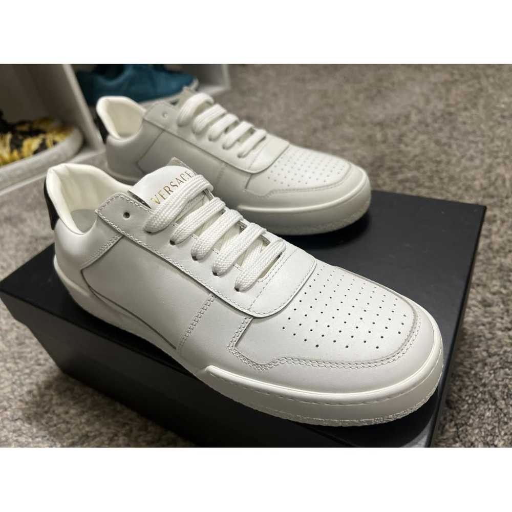 Versace Leather trainers - image 3