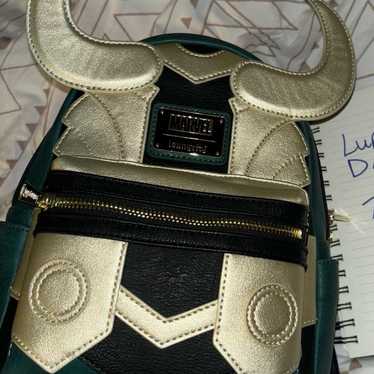 Loki horns loungefly mini backpack - image 1