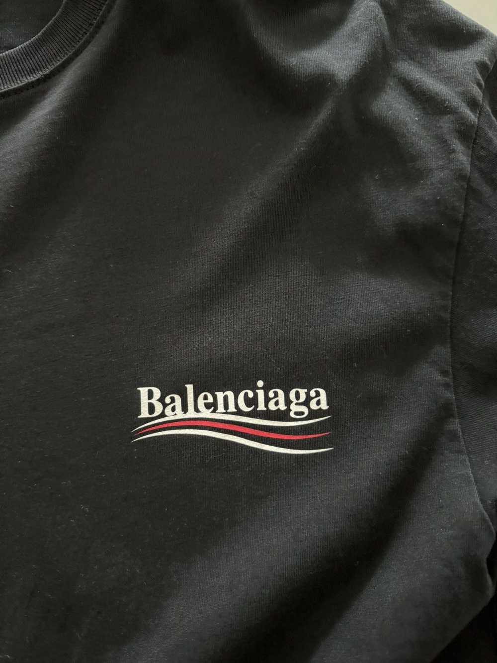 Balenciaga Balenciaga tee (torn) - image 2