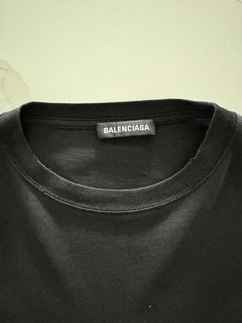 Balenciaga Balenciaga tee (torn) - image 3