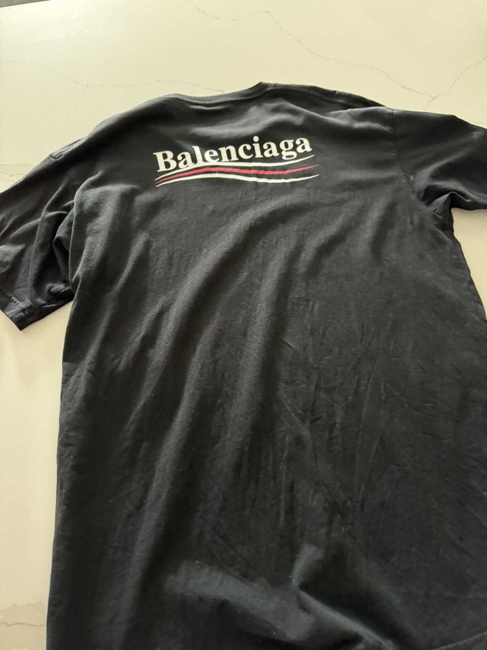 Balenciaga Balenciaga tee (torn) - image 5