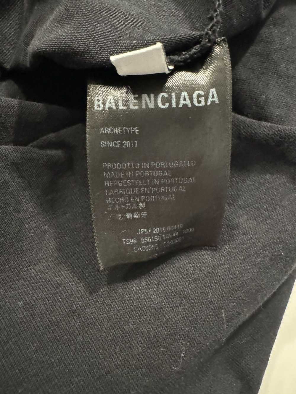 Balenciaga Balenciaga tee (torn) - image 7