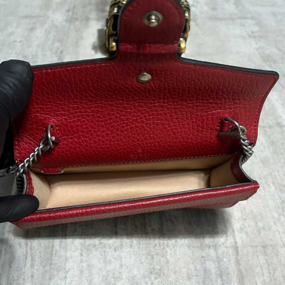 Gucci Dionysus Super Mini leather crossbody bag - image 7