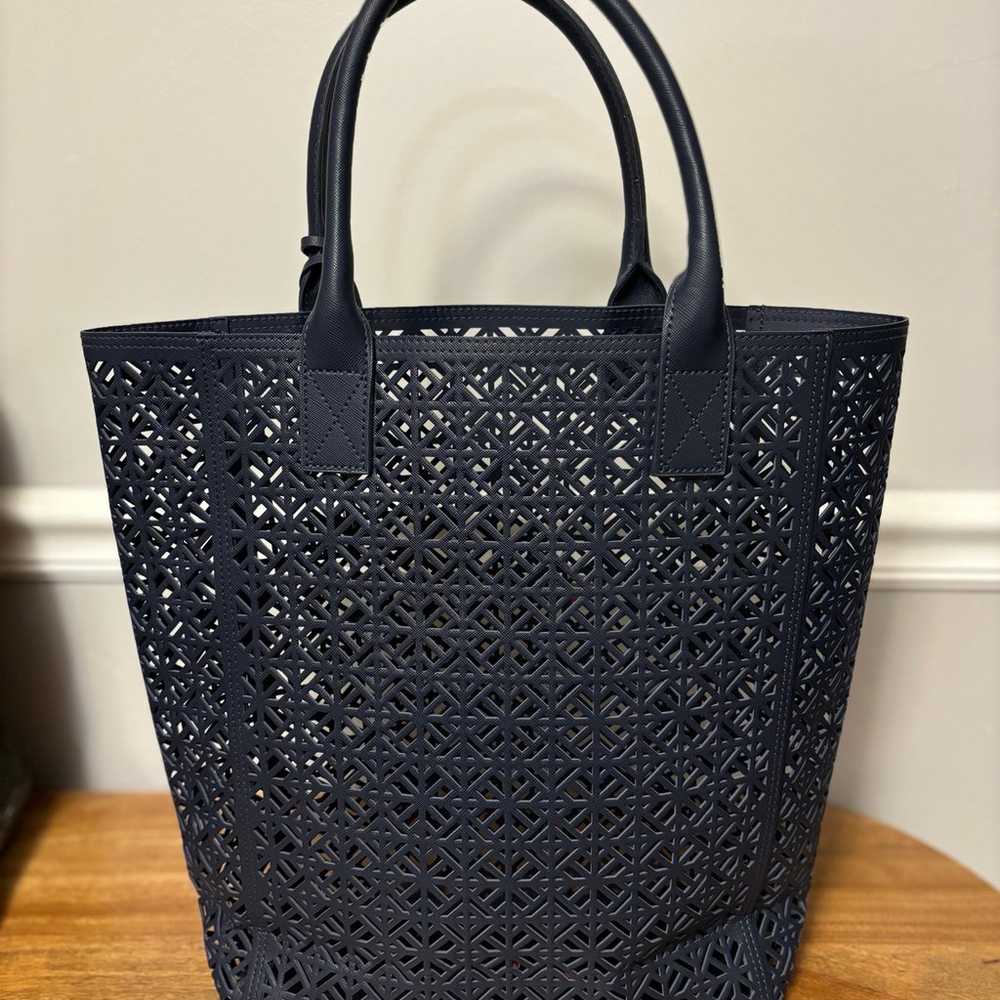 Tory Burch lace PU tote - image 3