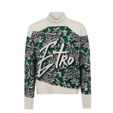 Etro Etro Ribbed Turtleneck Knit Sweater - image 1