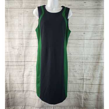 Blend 41Hawthorn Womens Dress Sz Large Blue Green… - image 1