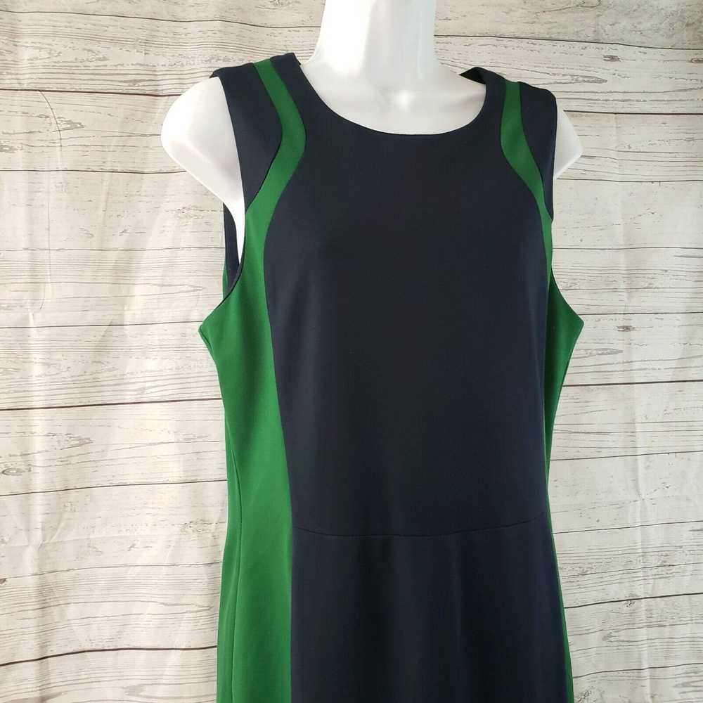 Blend 41Hawthorn Womens Dress Sz Large Blue Green… - image 2