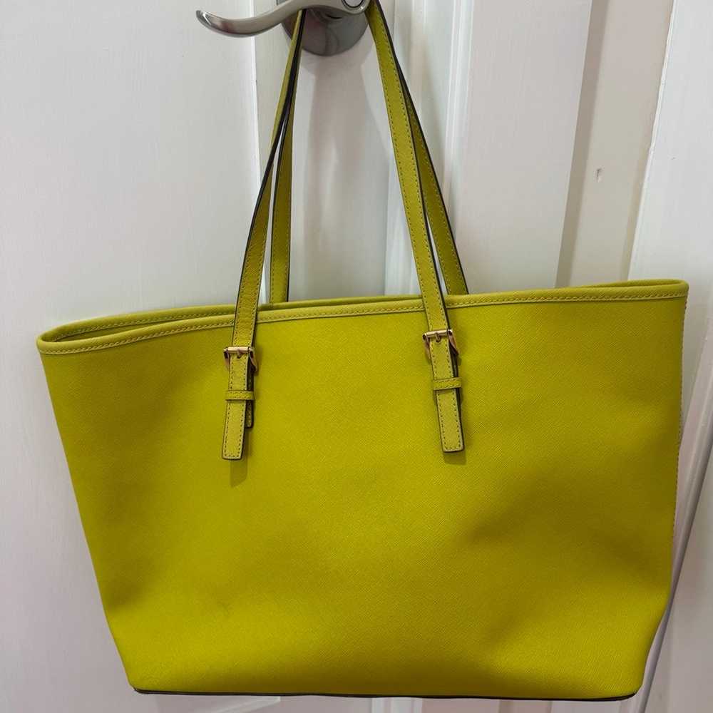 Michael Kors Lime Large Tote - image 2