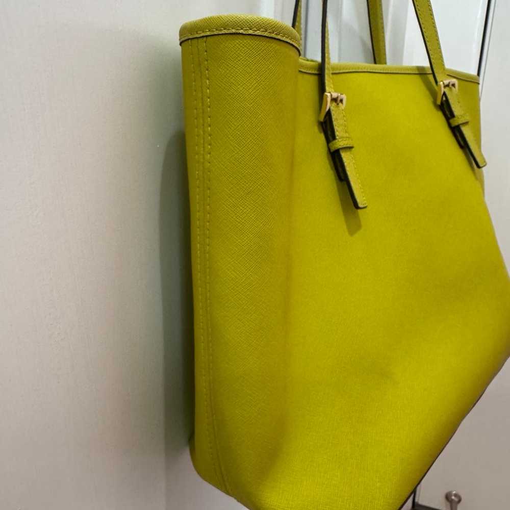 Michael Kors Lime Large Tote - image 4