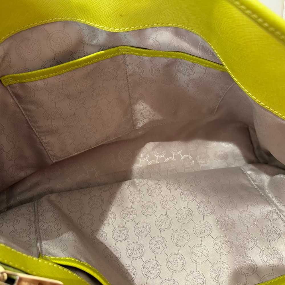 Michael Kors Lime Large Tote - image 7