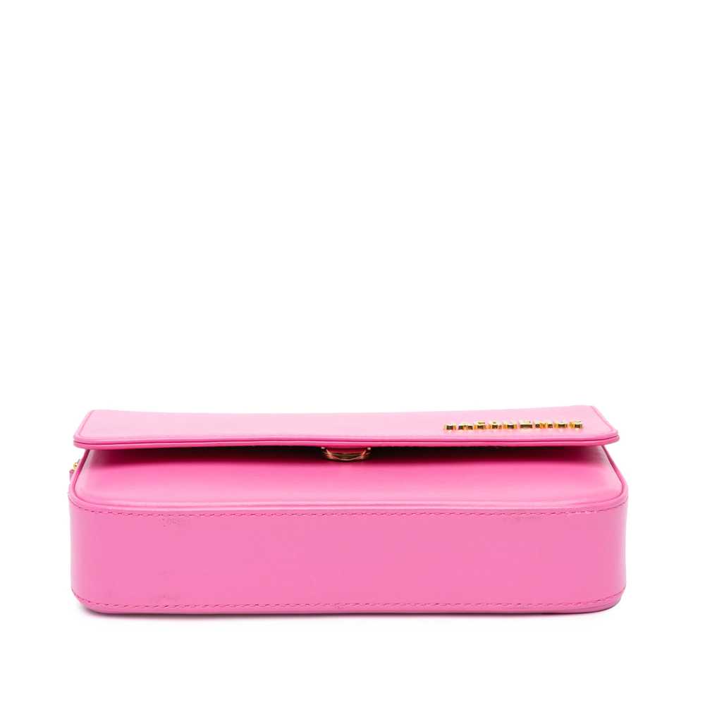 Pink Jacquemus Calfskin Le Carinu Shoulder Bag - image 3