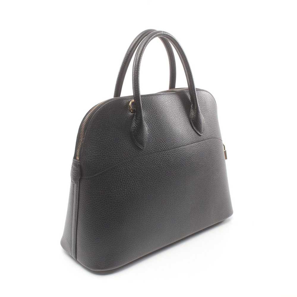 Hermes Hermes Bolide 35 Handbag Ardennes Black Go… - image 2