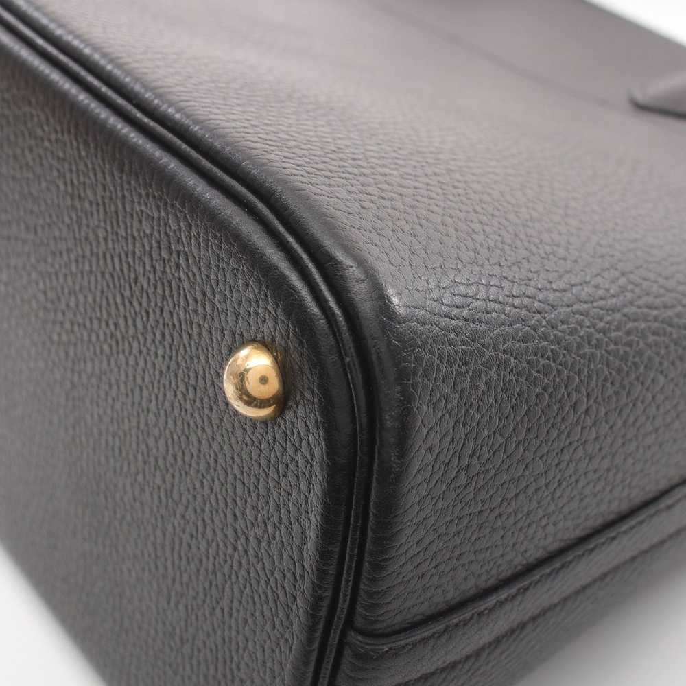 Hermes Hermes Bolide 35 Handbag Ardennes Black Go… - image 8