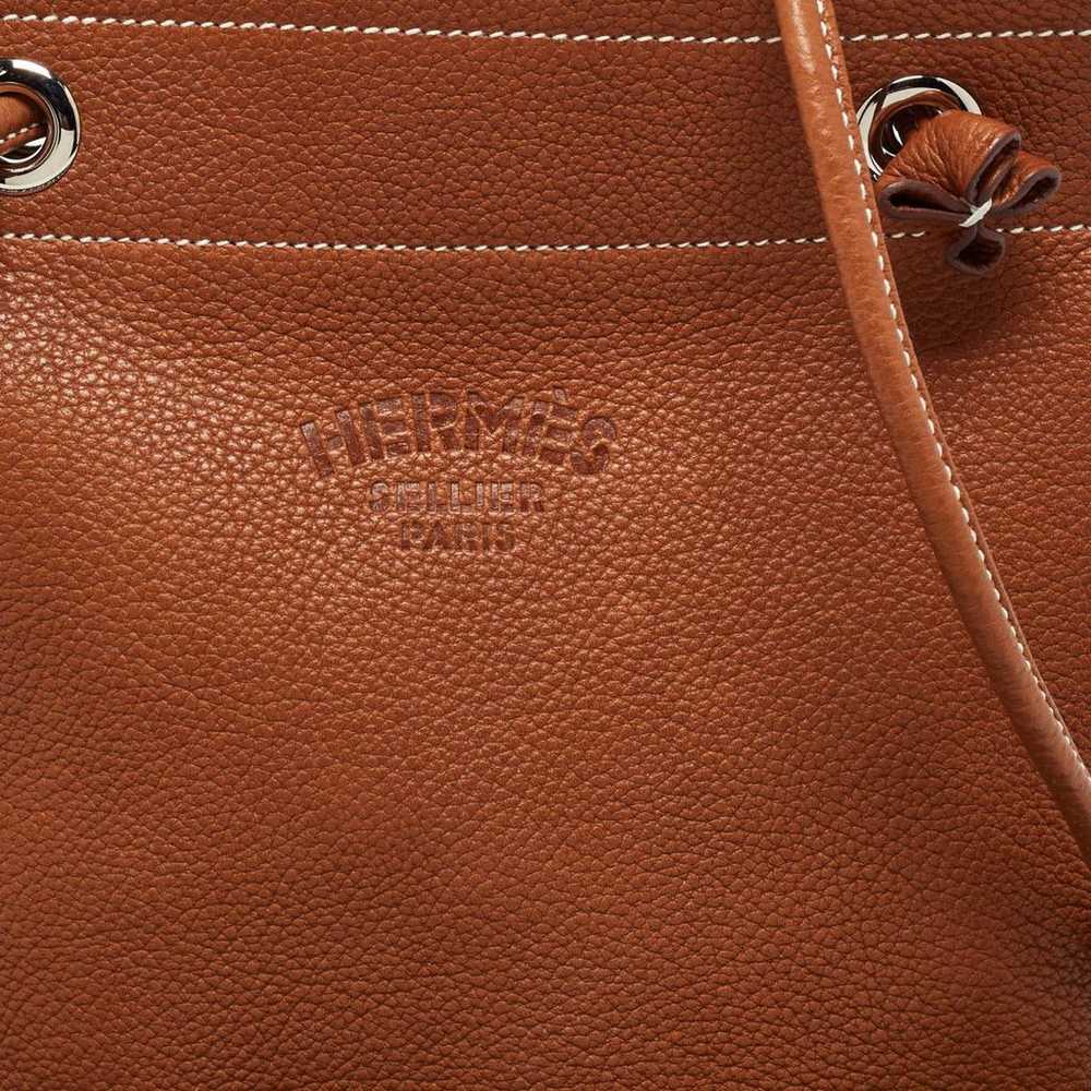 Hermès Leather handbag - image 5