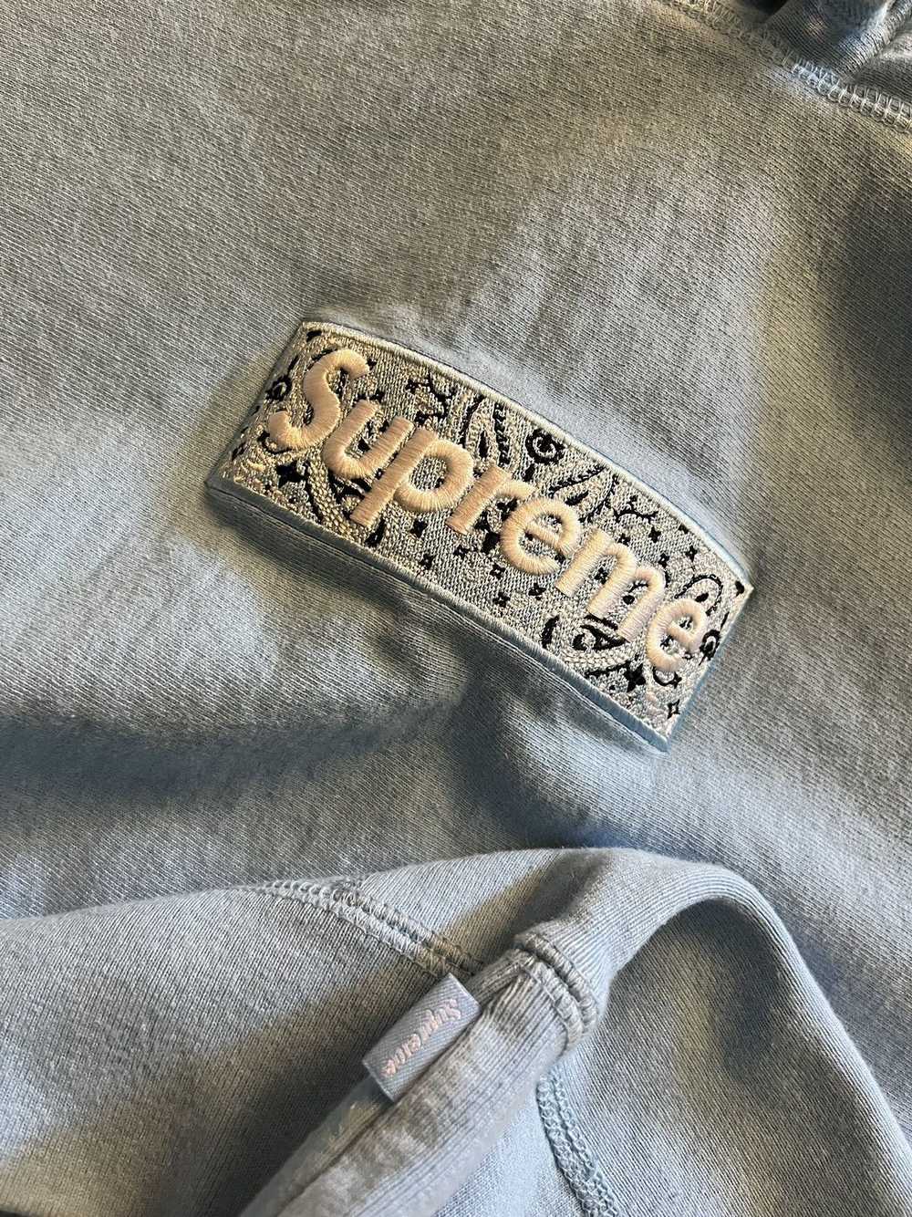 Supreme FW19 Supreme bandana box logo hoodie - image 5