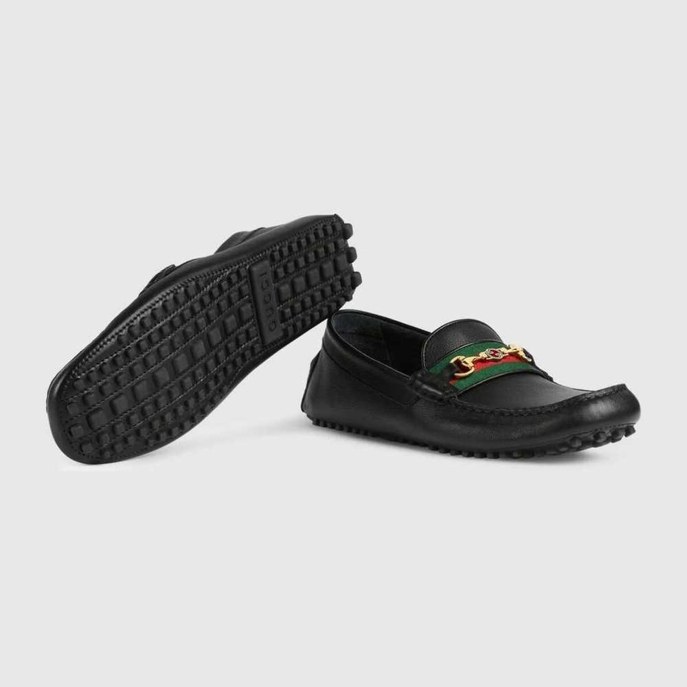 Gucci Leather flats - image 3