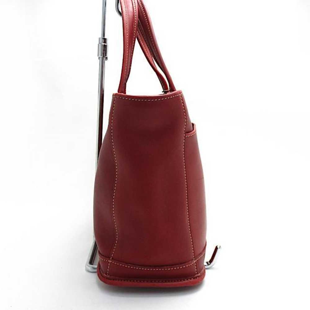 Coach Old Coach Tote Bag Red US-made - image 3