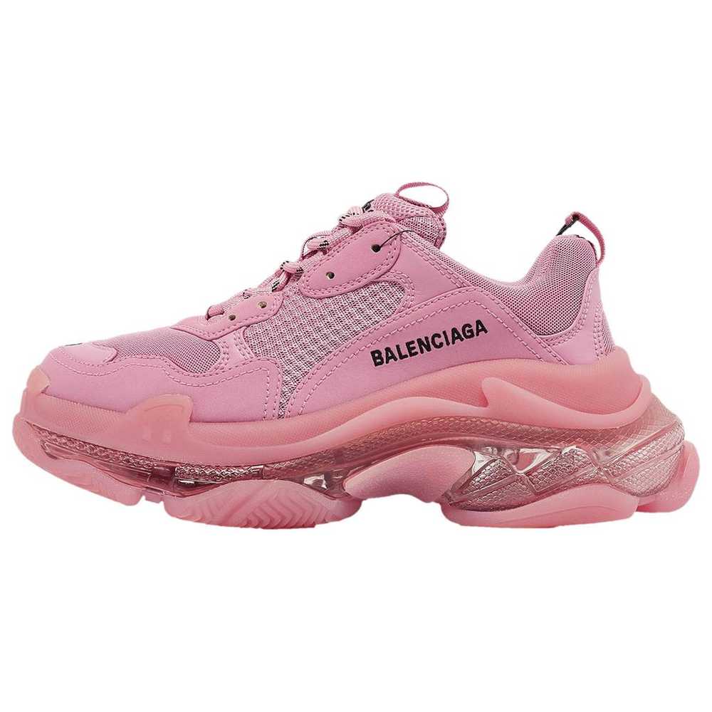 Balenciaga Leather trainers - image 1