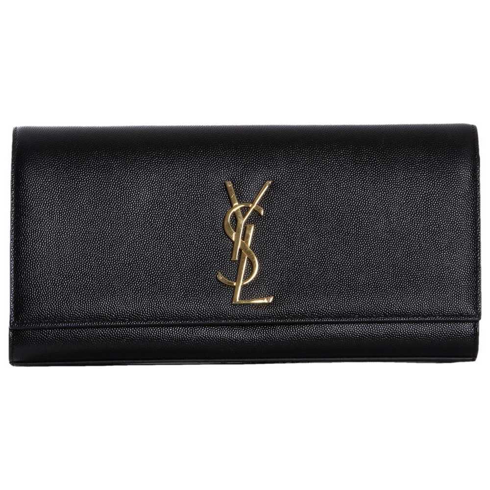 Saint Laurent Leather clutch bag - image 1