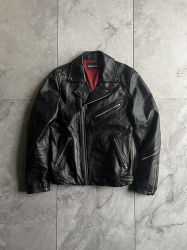 Japanese Brand Jackrose Double Riders Leather Jack