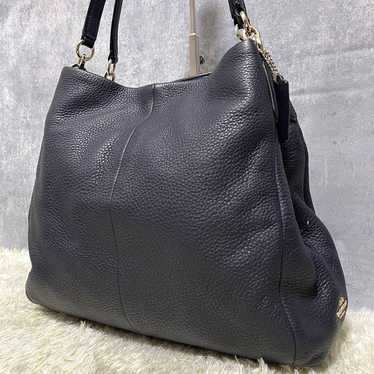 【Excellent Condition】Coach Shoulder Bag Leather N… - image 1