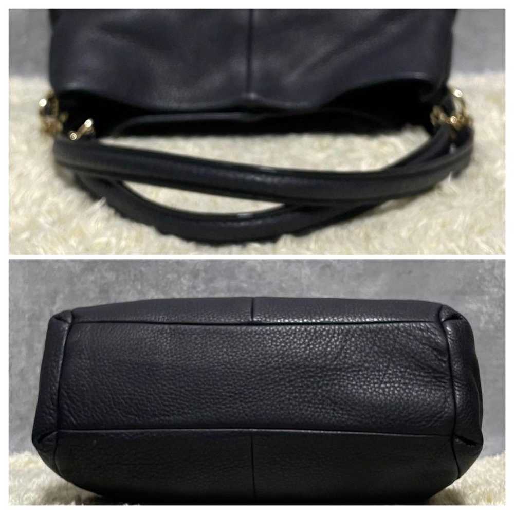 【Excellent Condition】Coach Shoulder Bag Leather N… - image 4