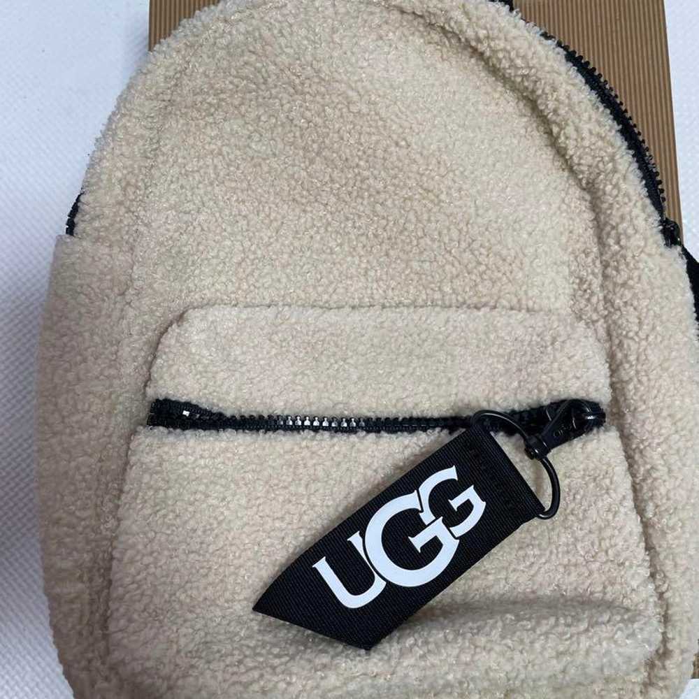 UGG fleece backpack cream color, brand new and un… - image 1