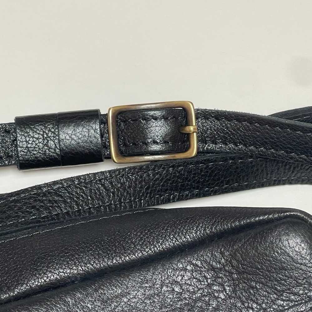 Portland Leather Black Crossbody Purse - image 3