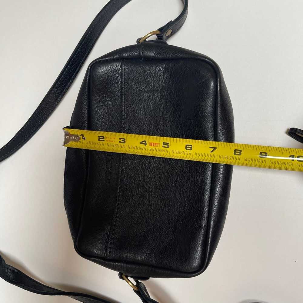 Portland Leather Black Crossbody Purse - image 8