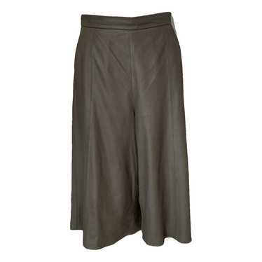 Max Mara Weekend Leather short pants