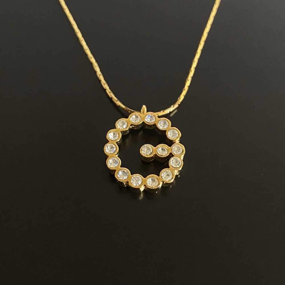 Givenchy Givenchy Stone Chain Necklace - image 1