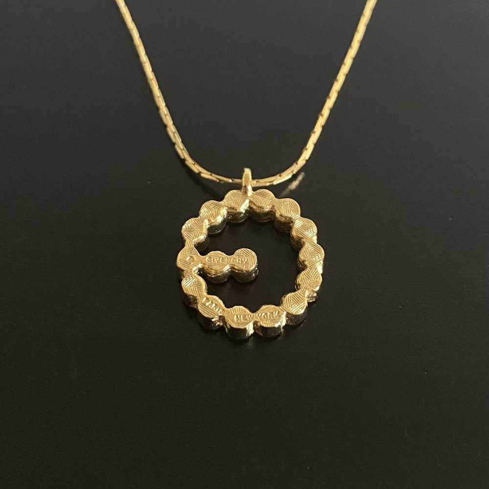 Givenchy Givenchy Stone Chain Necklace - image 3