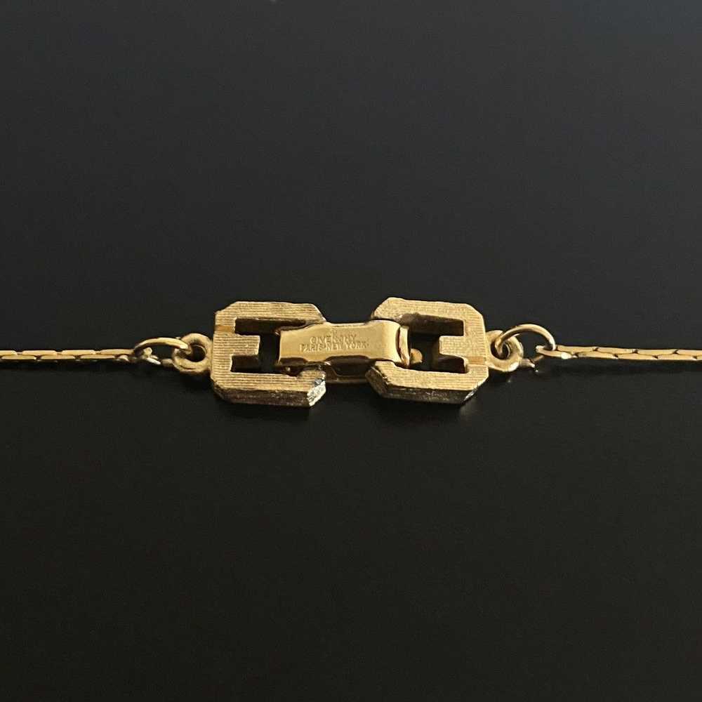 Givenchy Givenchy Stone Chain Necklace - image 4