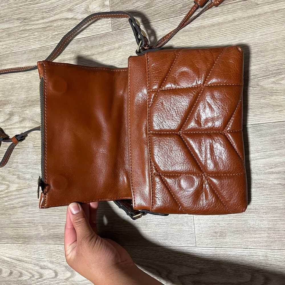 Patricia Nash Quilted leather crossbody - image 3