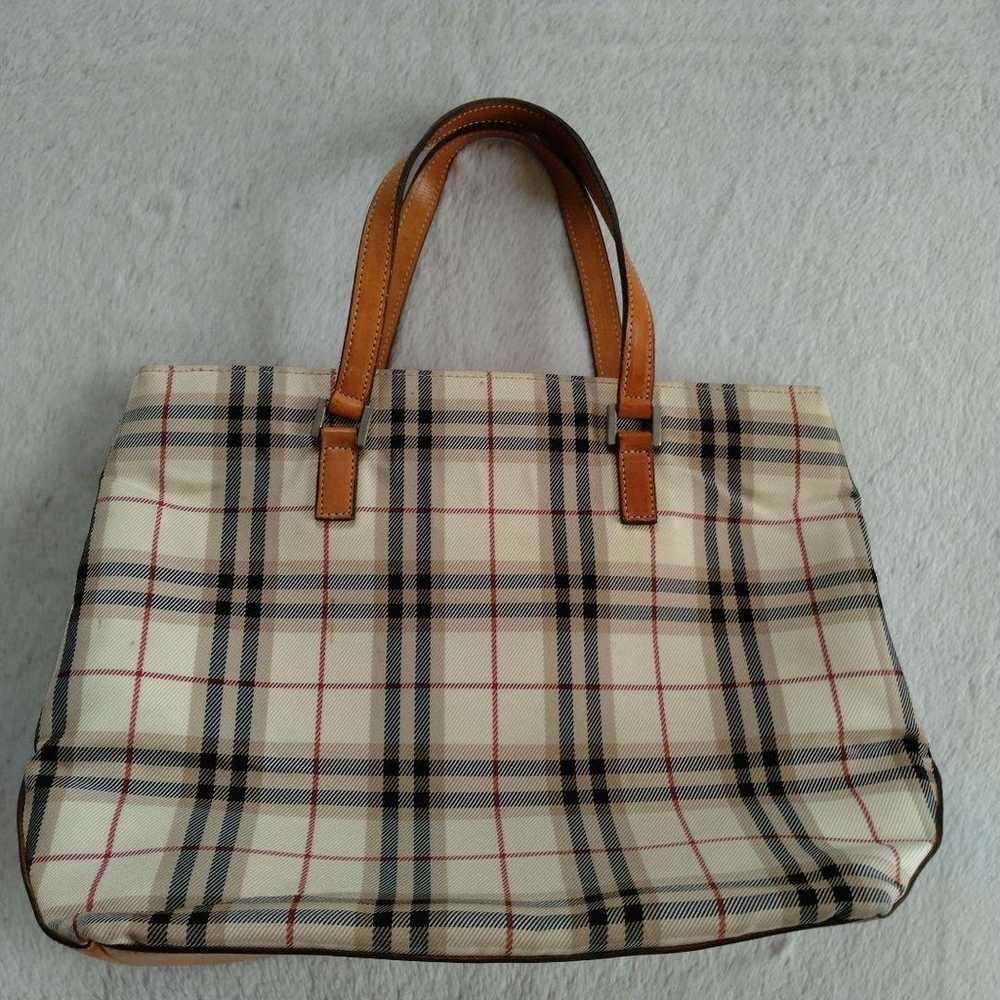 BURBERRY BLUELABEL Mini Tote Check Pattern - image 2