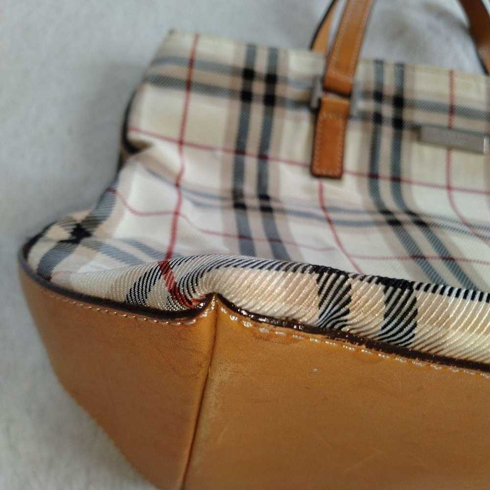 BURBERRY BLUELABEL Mini Tote Check Pattern - image 7