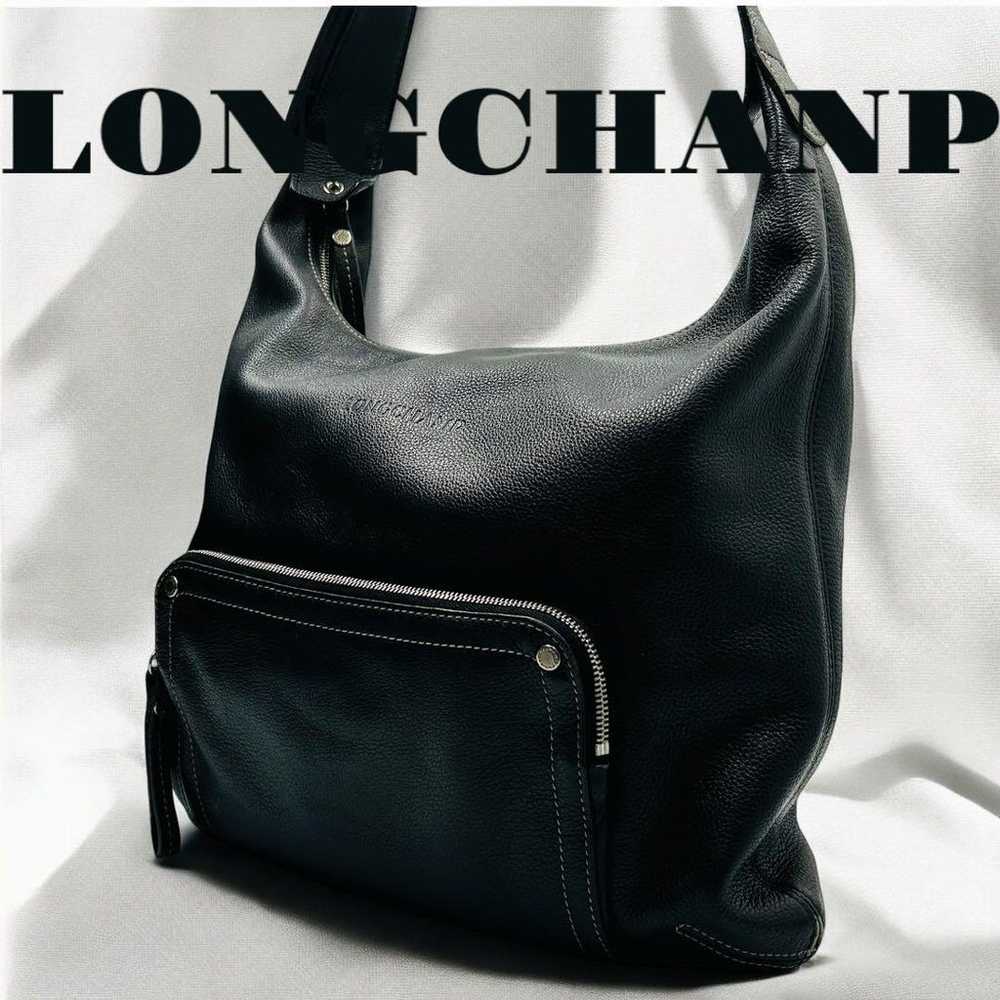 【Popular】LONGCHAMP Long Shoulder Bag Black Unisex - image 2