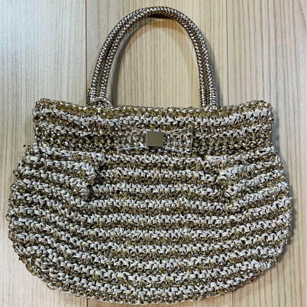 ANTEPRIMA Wirebag New Cristallo Fiocco Silver Gold - image 2