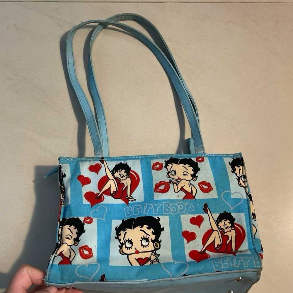 Blue Betty Boop Purse - image 2