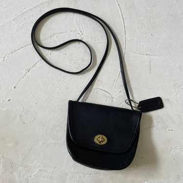 Vintage Coach Black Everett Mini Bag - image 1