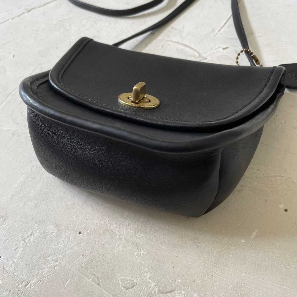 Vintage Coach Black Everett Mini Bag - image 2