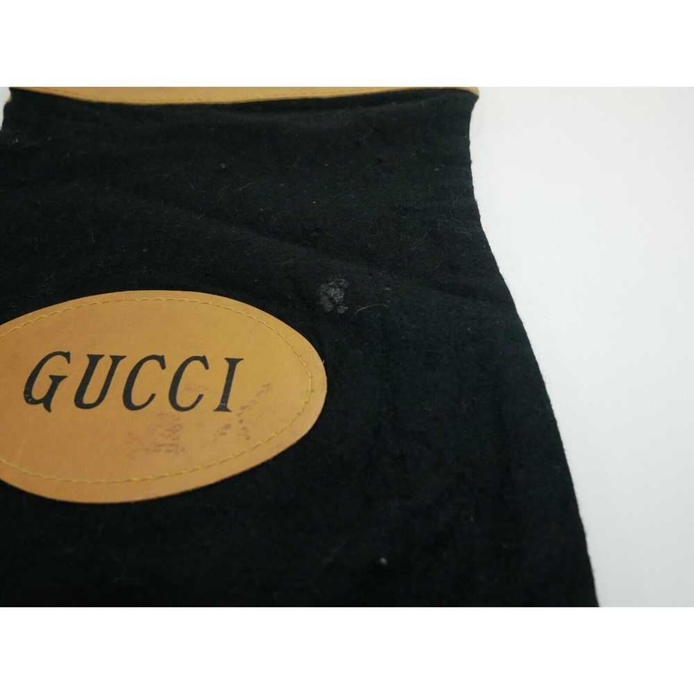 VTG 1970's Gucci Fabric Wool Shopping Bags Hand T… - image 3