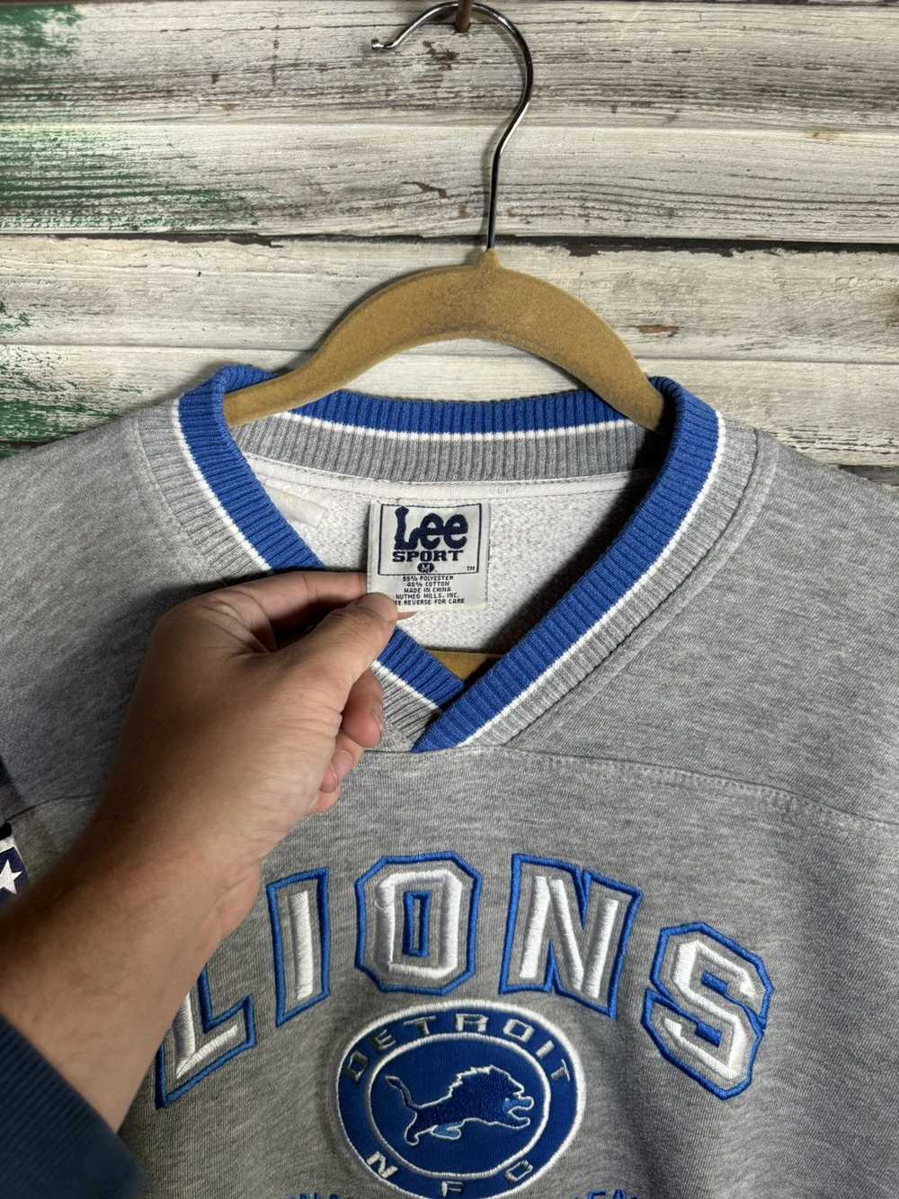 Lee × Vintage Vintage Detroit Lions Sweatshirt - image 5