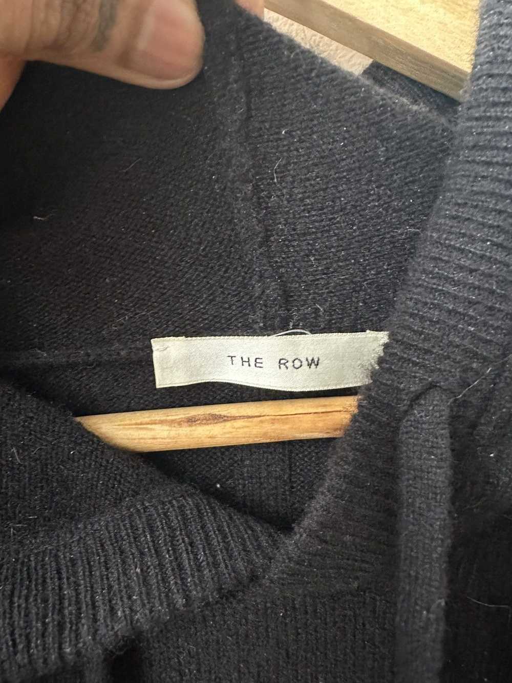 The Row THE ROW 100% CASHMERE BLACK Hoodie - image 4