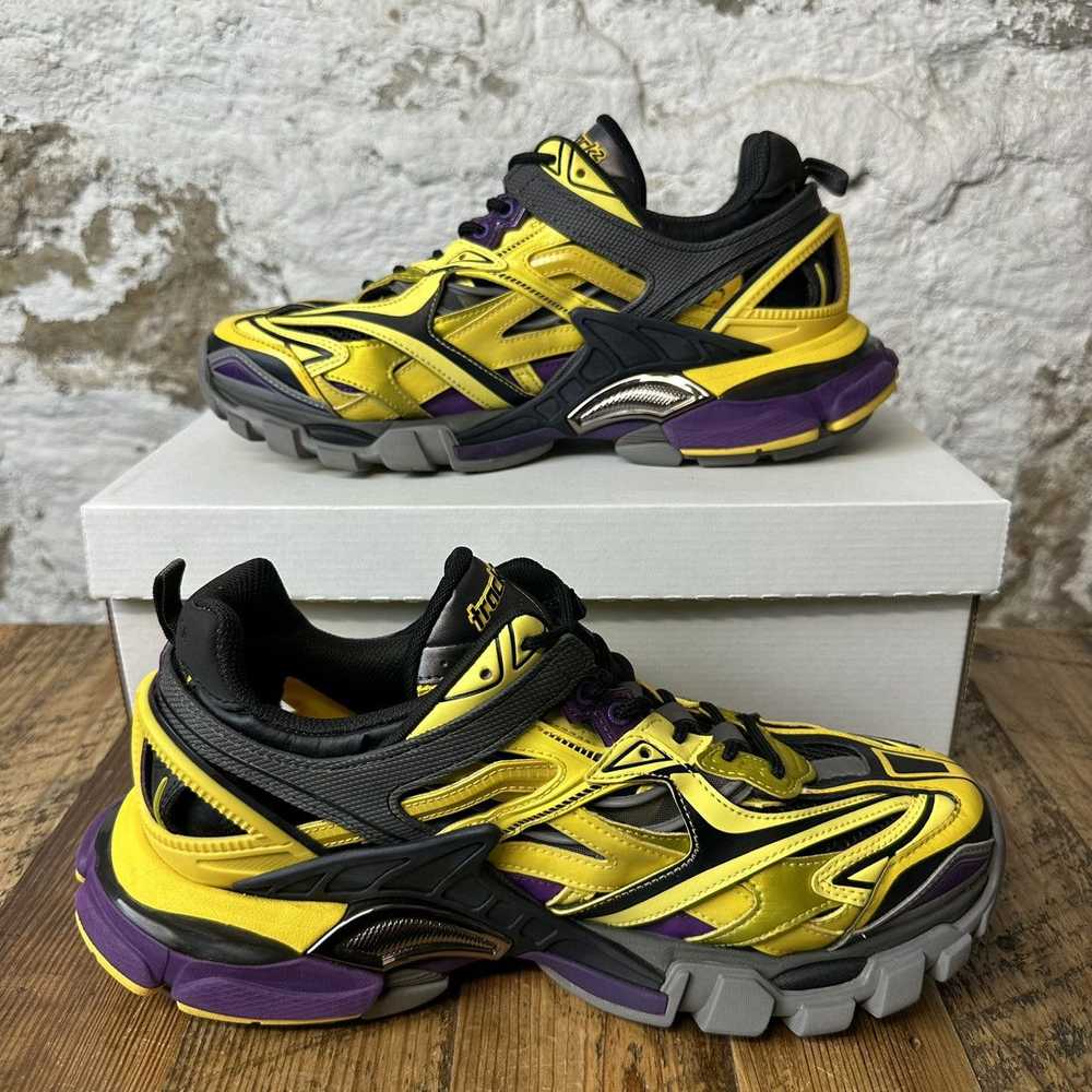 Balenciaga Balenciaga Track 2 Yellow Purple Low T… - image 1