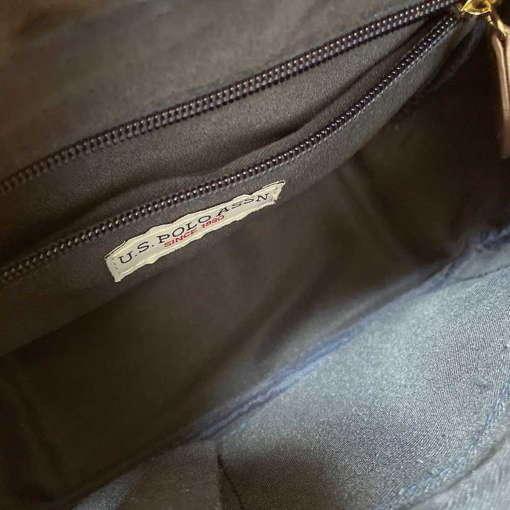 US POLO ASSN Denim Shoulder Bag Green x Denim. - image 4