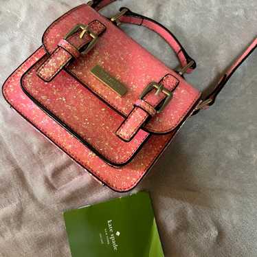 Katespade pink coral scout purse - image 1